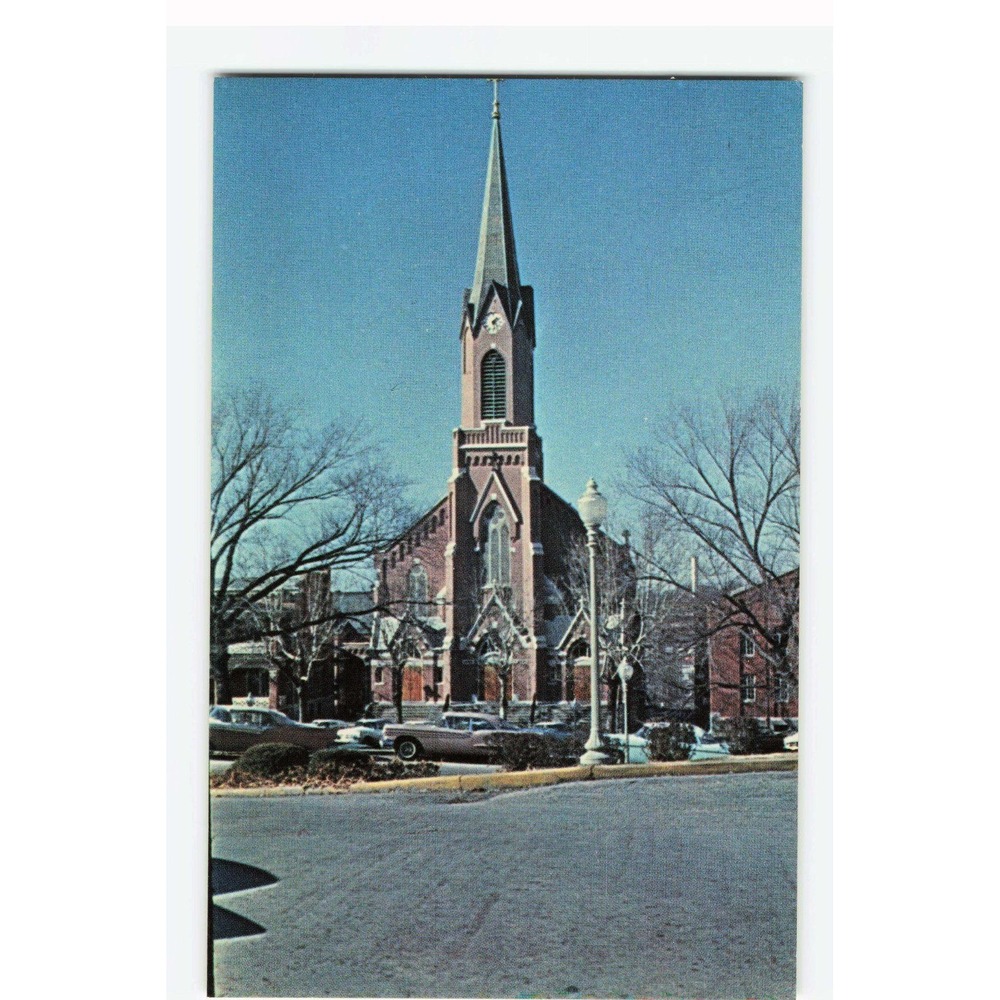 Vintage St Peter Cathedral Postcard Jefferson City Missouri TOPS S-33121
